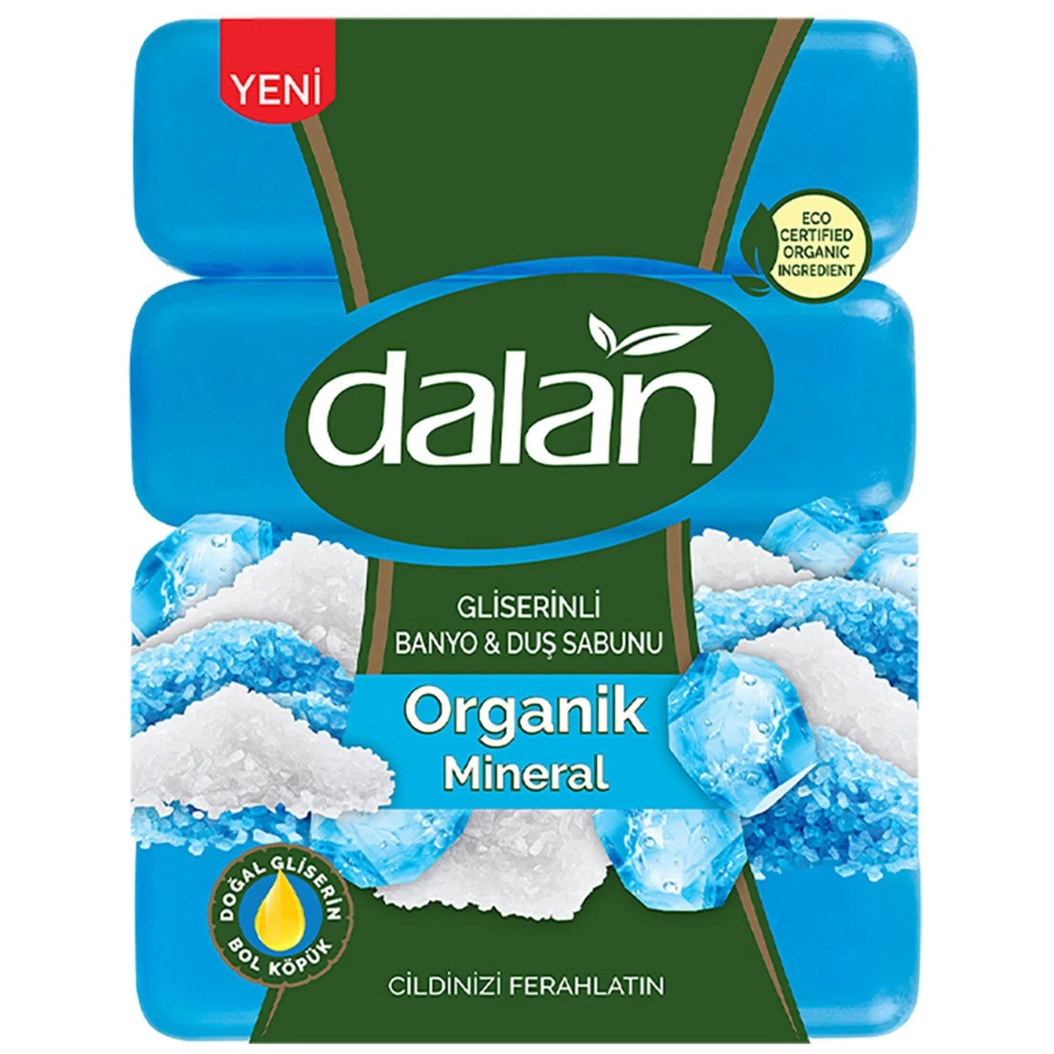 صابون حمام دالان گلیسیرین با مواد معدنی طبیعی ۶۰۰ گرم