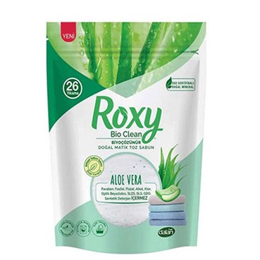 پودر صابون ماشین لباسشویی رایحه آلوئه ورا رکسی 800گرم