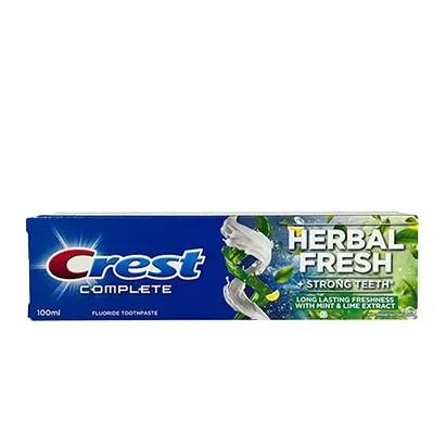 خمیر دندان کرست کومبلیت مدل Herbal fresh حجم 100میل