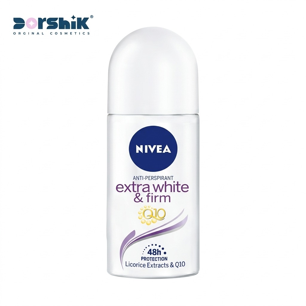 مام رول نیوآ مدل Extra Whith & Firm Q10 حجم ۵۰ میلی‌لیتر
