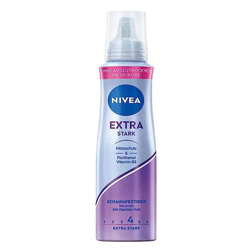 موس حالت دهنده و حجم دهنده مو نیوآ مدل NIVEA Extra Strongمیل150