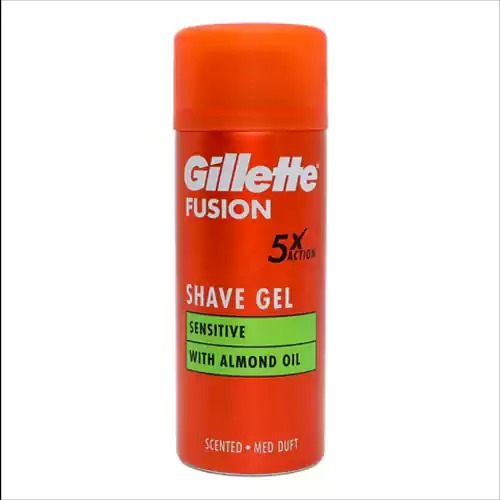 ژل اصلاح ژیلت فیوژن مناسب پوست حساس75میل