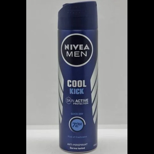 اسپری دئودورانت مردانه نیوا با رایحه Cool Kick ACTIVE 150ml