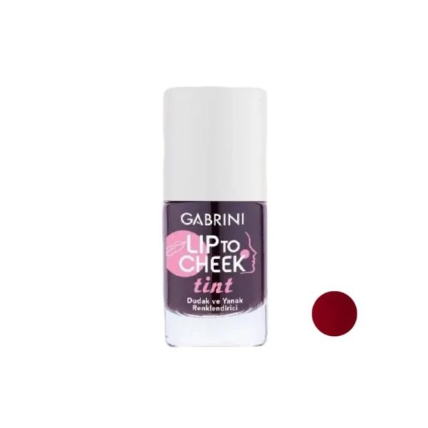 تینت لب گابرینی مدل گیلاس قرمز 12 میلی لیترcoral red