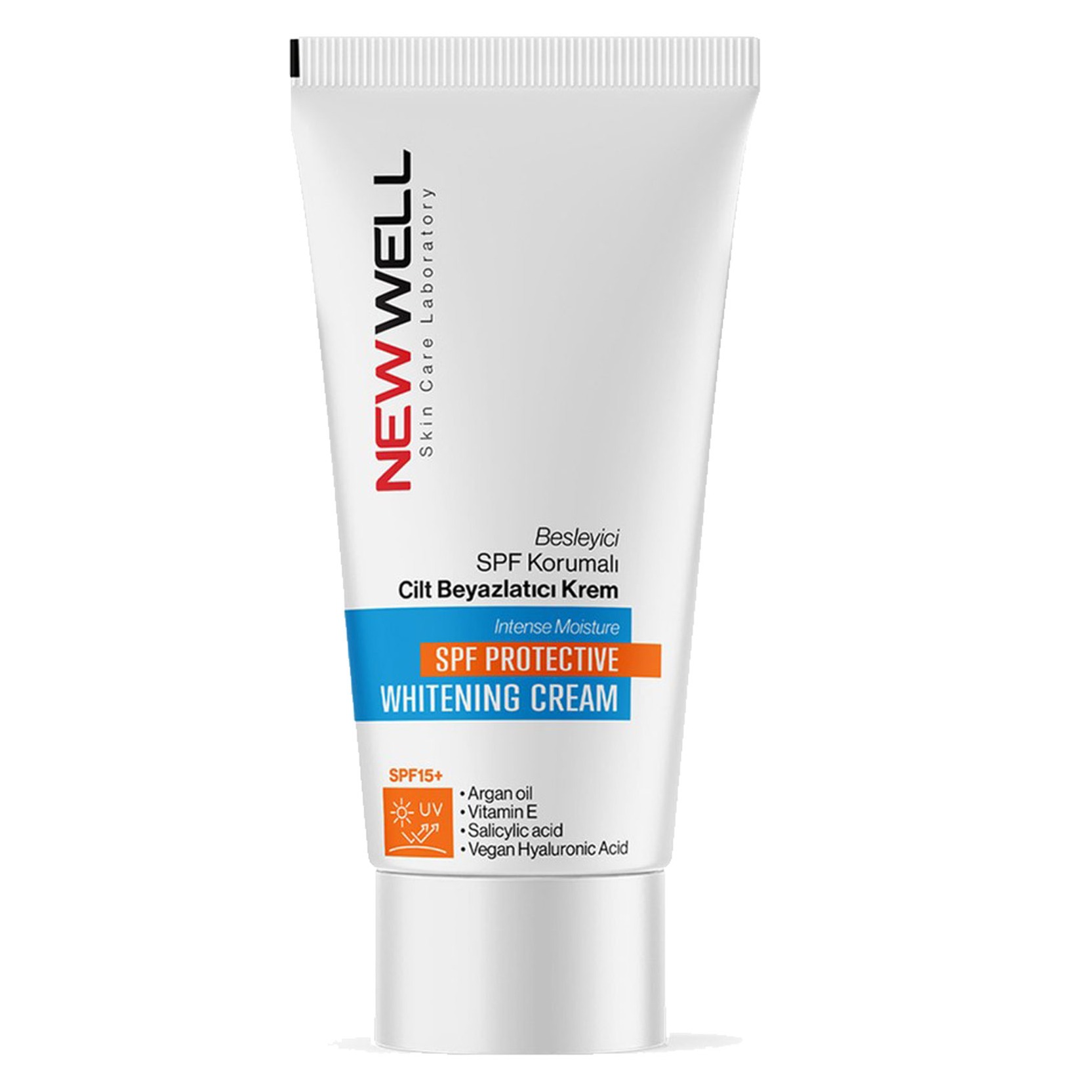 کرم سفید کننده نیوول با SPF15 حاوی سالیسیلیک اسید و روغن آرگان 50 میل