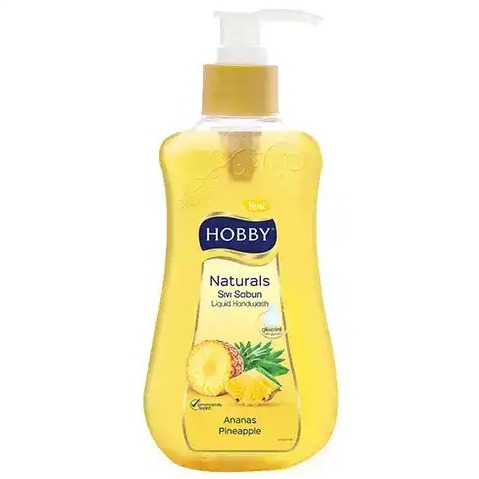مایع دستشویی هوبی Hobby Pineapple حاوی رایحه آناناس 400 میل