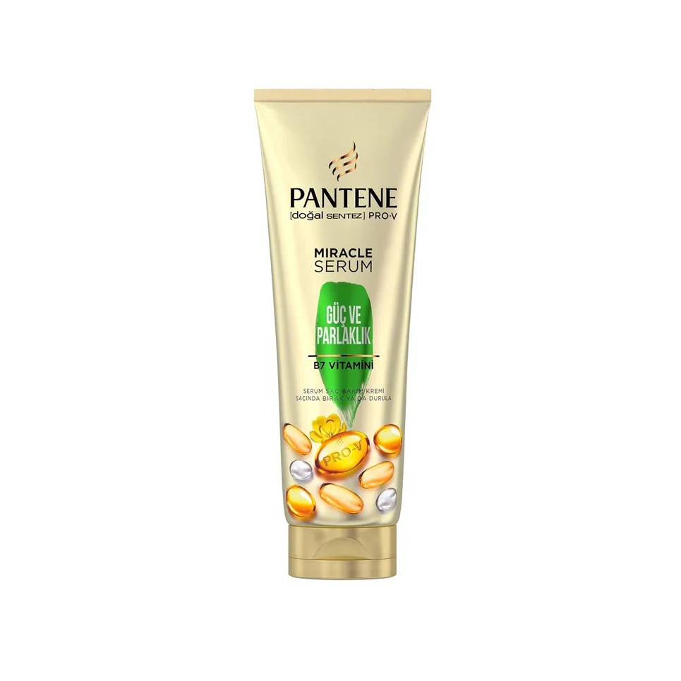 کرم مراقبت از مو چند منظوره پنتن سری Miracle Serum مدل Guc Ve Parlaklik مناسب موهای مات و شکننده 200 میل