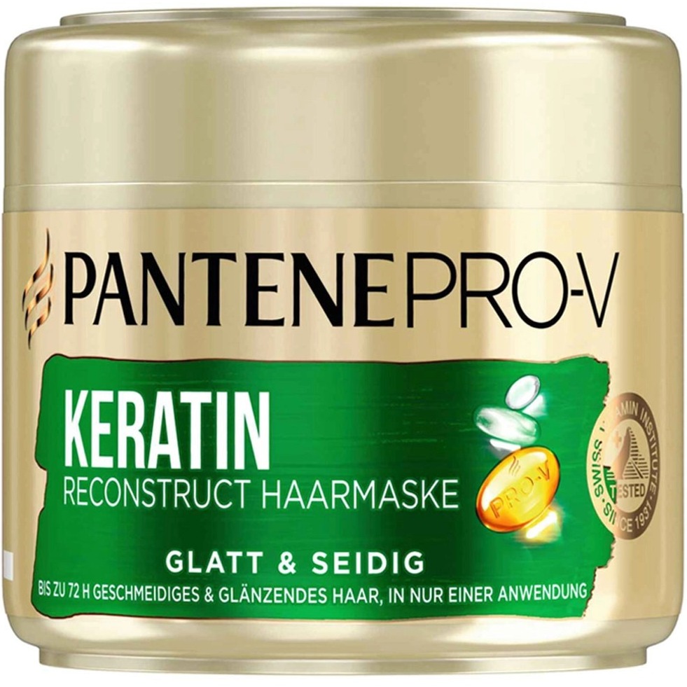 ماسک کراتینه و بازسازی کننده مو پنتن مدل Glatt & Seidig حجم 300 میل