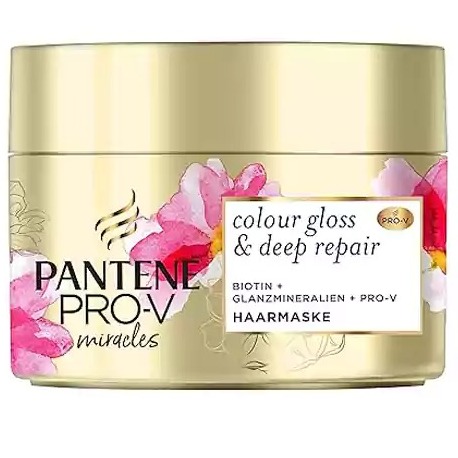 ماسک مو درخشان کننده پنتن PANTENE مدل colour gloss
