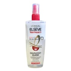اسپری دوفاز لورال السیو اصل فرانسه مدل TOTAL REPAIR 5 برای موهای آسیب دیده حجم 200 میلی