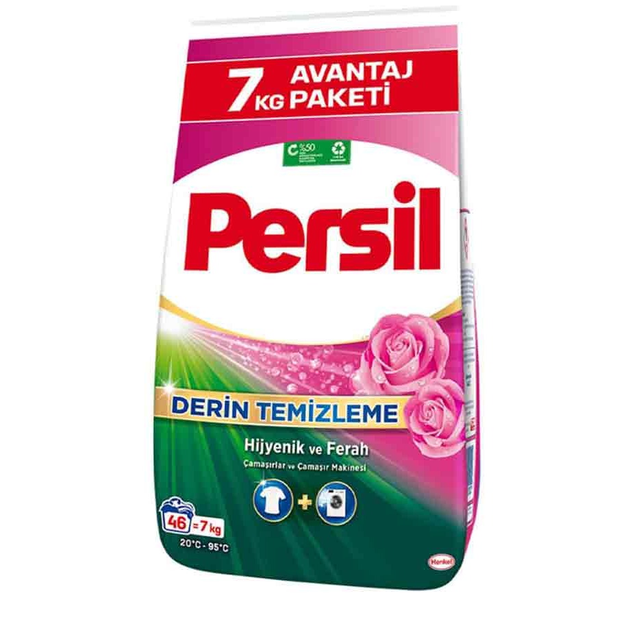 پودر ماشین لباسشویی پرسیل دو فاز PERSIL DERIN TEMIZLEME  (7کیلویی)
