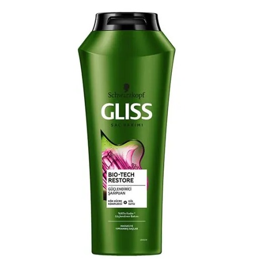 شامپو گلیس BIO TECH RESTORE برای موهای ضعیف 500m (GLISS)
