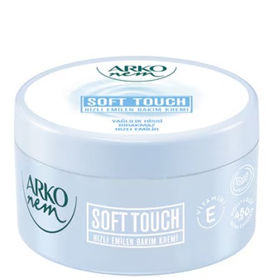 کرم مرطوب کننده آرکو مدل Soft Touch حاوی ویتامین E حجم 250 میل