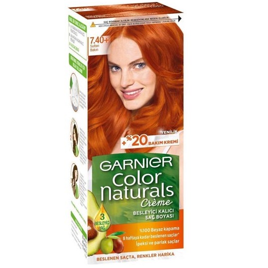 رنگ مو گارنیر شماره +7.40