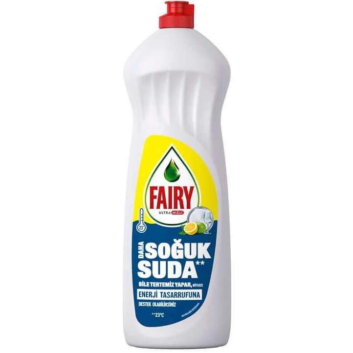 مایع ظرفشویی فیری با رایحه لیمو 1 لیتری