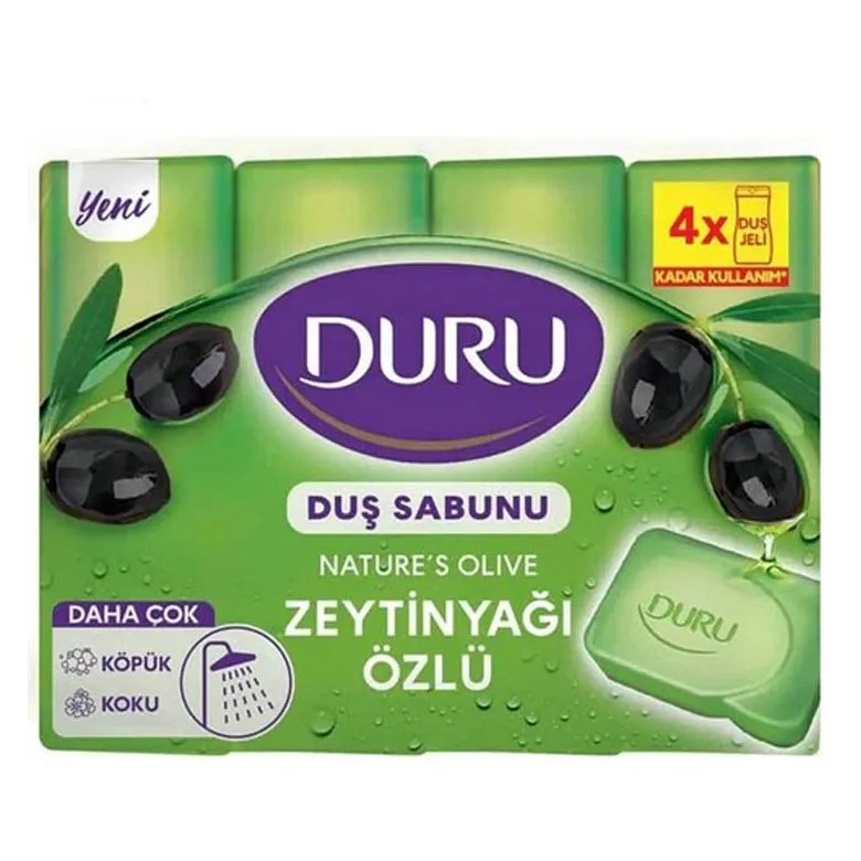 صابون حمام زیتون دورو بسته 4 عددی