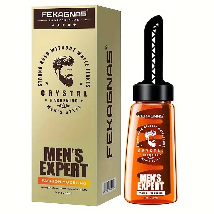 ژل حالت دهنده موی مردانه FEKGNAS مدل شانه دار و تثبیت کننده